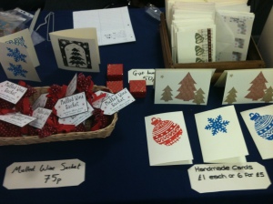 Raising money for charity at the Ipswich Library Craft Fair