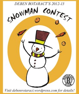 Snowman Contest Image 2012-13